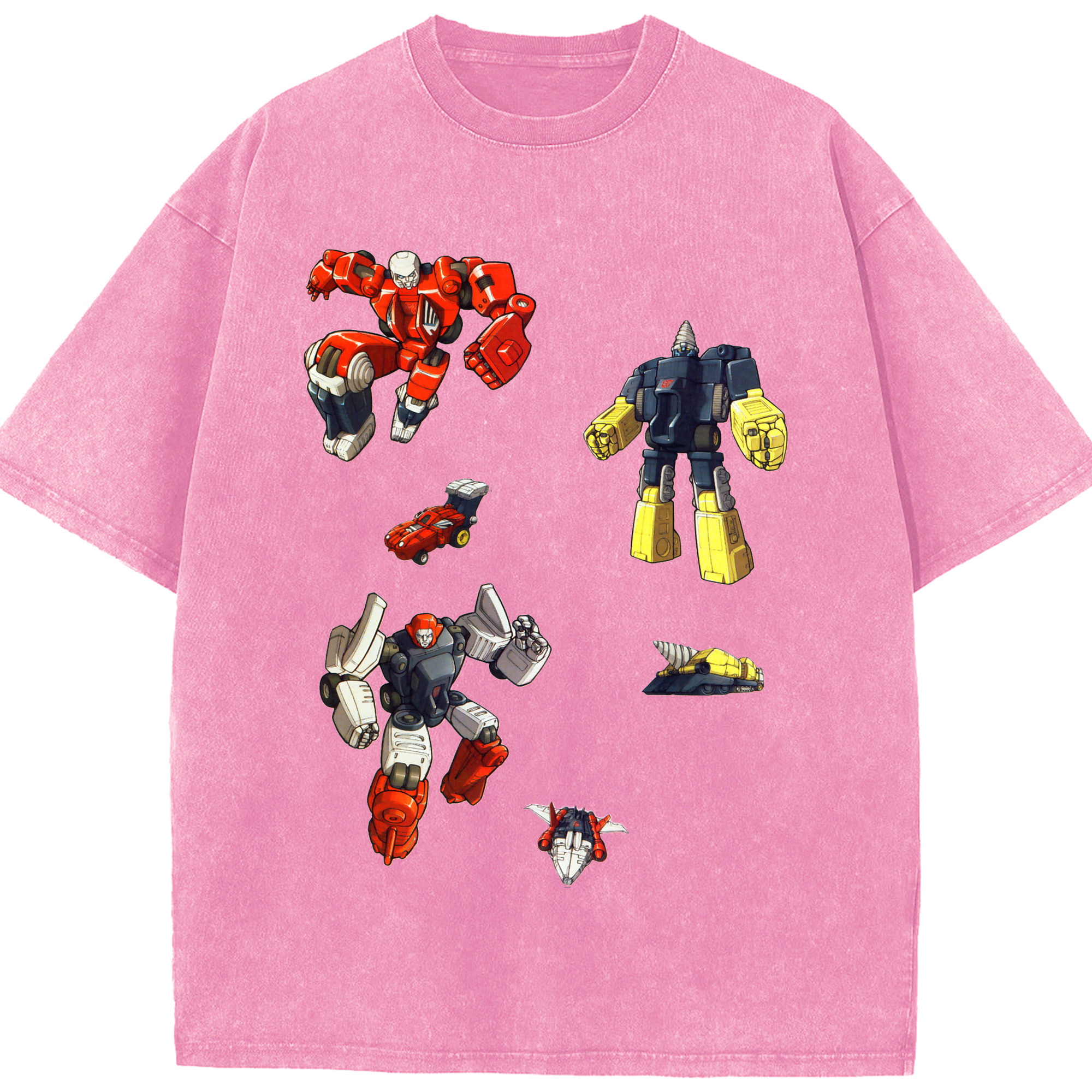 （画像用）  綿100% ヴィンテージ風 半袖Tシャツ（フロントプリント）